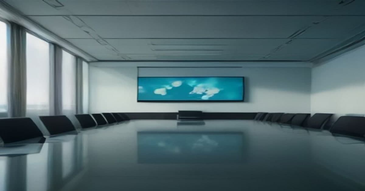 Corporate executives reviewing global strategy and policy reports around a glass boardroom table.